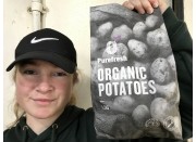 PUREFRESH ORGANIC AGRIA POTATOES 1.2KG Bag Hawkes Bay Grown